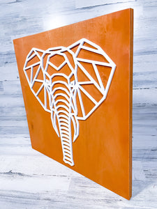 3D Geometric Animal Wall Art - No frame