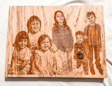 Load image into Gallery viewer, Photograph Engraved Wooden Pictures
