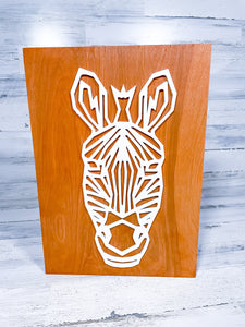 3D Geometric Animal Wall Art - No frame