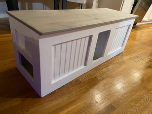 Double Litter Box Furniture