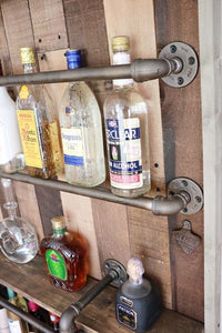 Custom Wall Bar / Alcohol Rack