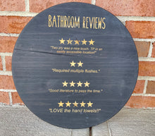 Load image into Gallery viewer, Engraved Bathroom Signs
