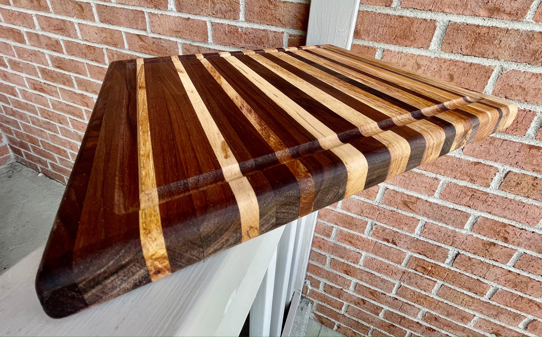 Handmade Exotic Wood Cutting Board $85