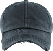 Load image into Gallery viewer, Women&#39;s &quot;Ponytail&quot; Baseball Hat - Multiple Leather Patches + Colors Available!
