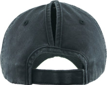 Load image into Gallery viewer, Women&#39;s &quot;Ponytail&quot; Baseball Hat - Multiple Leather Patches + Colors Available!
