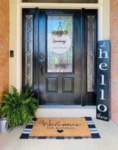 5' Oh Hello There - Front Porch Welcome Sign