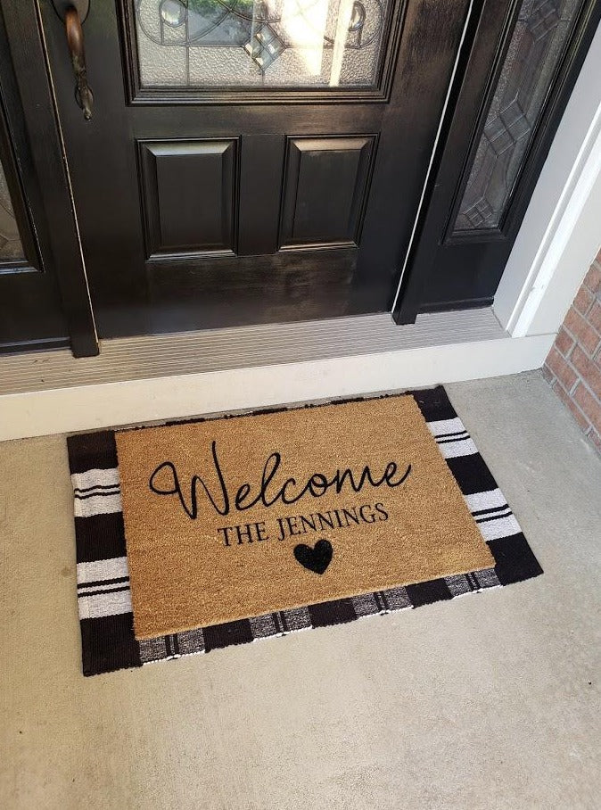 Custom Door Mats - $35–$45