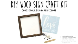 DIY Wood Sign Craft Kit - $45–$85