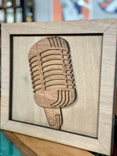 Load image into Gallery viewer, 3D multi-layered Vintage Microphone replica
