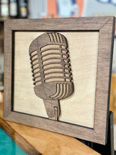 Load image into Gallery viewer, 3D multi-layered Vintage Microphone replica
