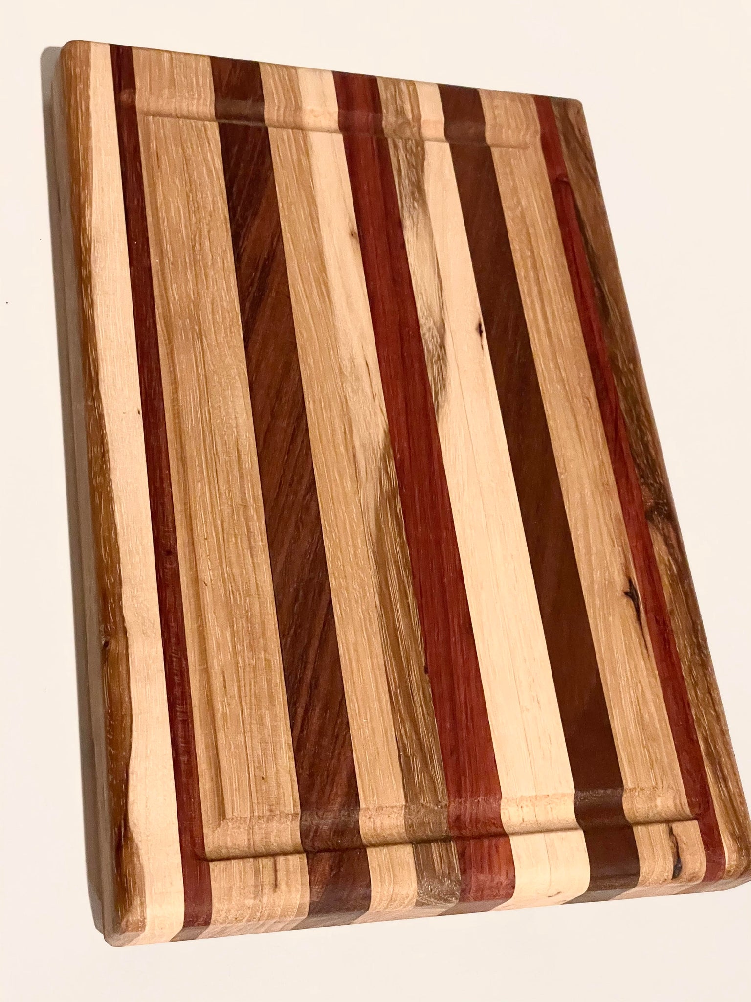 Exotic Tigerwood - Handmade Wooden Cutting Board - RTS
