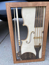 Load image into Gallery viewer, Violin 3D + Multi-layered Wood Replica w/Custom Engraving
